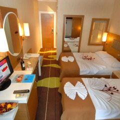 Oba Star Hotel & Spa - All Inclusive 3* Стандартный номер с различными типами кроватей фото 3