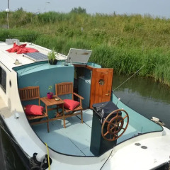 Отель Floating B&B Amsterdam Нидерланды, Амстердам - отзывы, цены и фото номеров - забронировать отель Floating B&B Amsterdam онлайн приотельная территория фото 2