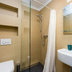 Апартаменты Ostrovni Apartment Прага ванная