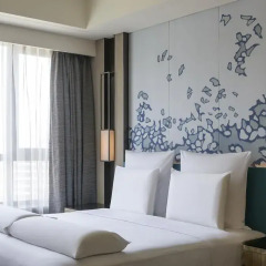 Отель Pullman Taiyuan 4* Улучшенный номер с различными типами кроватей фото 2