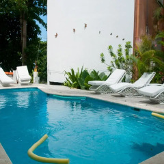 Hotel Neptunos Refugio бассейн фото 3