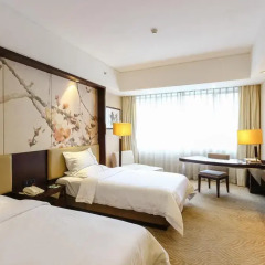 Guangdong Yingbin Hotel 4* Улучшенный номер с 2 отдельными кроватями фото 3
