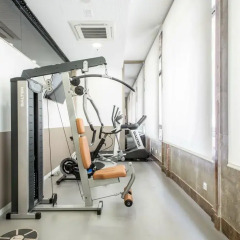 Отель Residencia Universitaria Barcelona Diagonal Барселона фитнесс-зал