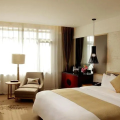 Отель Holiday Inn Resort Beijing Yanqing 4* Улучшенный номер с двуспальной кроватью фото 4