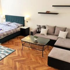 Апартаменты Janalex Apartments Wenceslas Square комната для гостей фото 5