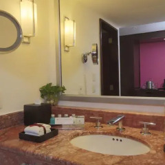 Отель Reflect Krystal Grand Cancun Улучшенный номер с разными типами кроватей фото 22