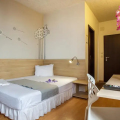 Art Hotel Simona 3* Стандартный номер с разными типами кроватей фото 11