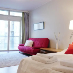 Апартаменты Kotimaailma Apartments Helsinki комната для гостей фото 2