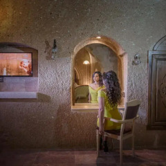 Oread Cave Suites 3* Улучшенный люкс с различными типами кроватей фото 15