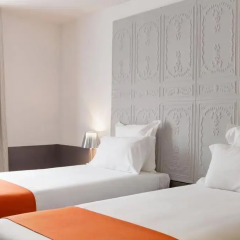 Отель Contact ALIZE MONTMARTRE 3* Улучшенный номер с различными типами кроватей фото 6