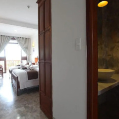 Отель Hoi An River Palm Villas 3* Улучшенная вилла с различными типами кроватей фото 3