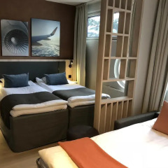Airport Hotel Pilotti 3* Стандартный номер с различными типами кроватей фото 4