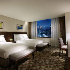 Lotte City Hotel Myeongdong 4* Стандартный номер с двуспальной кроватью