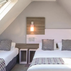 Comfort Hotel Nation Pere Lachaise Paris 11 3* Стандартный номер с различными типами кроватей фото 3