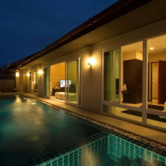 Отель The Ville Jomtien Pool Villa 4* Вилла с различными типами кроватей фото 24