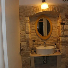 Отель NJ Corfu Boutique Apartments Греция, Корфу - отзывы, цены и фото номеров - забронировать отель NJ Corfu Boutique Apartments онлайн ванная