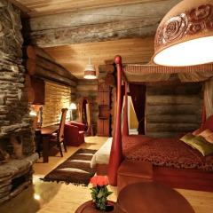 Отель Kakslauttanen Arctic Resort - Igloos and Chalets 4* Люкс с различными типами кроватей фото 3