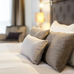 Отель Pullman Munich 4* Улучшенный номер с двуспальной кроватью фото 5