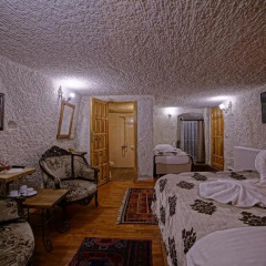 Melek Cave Hotel 3* Стандартный номер с двуспальной кроватью фото 27