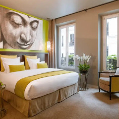 Отель B Montmartre 4* Стандартный номер с различными типами кроватей фото 4
