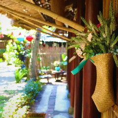Отель Under the coconut tree Кровать в общем номере с двухъярусной кроватью фото 4