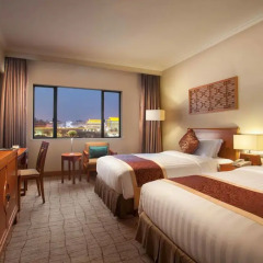 Отель Grand Park Xian 4* Стандартный номер с различными типами кроватей фото 4
