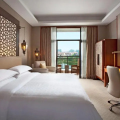 Отель Sheraton Qingyuan Lion Lake Resort 4* Стандартный номер с различными типами кроватей фото 4