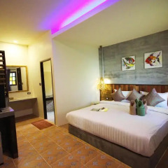 Отель Coco Cape Lanta 2* Бунгало с различными типами кроватей фото 9
