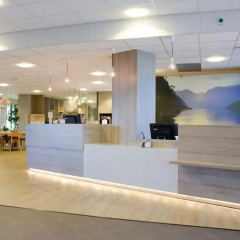 Отель Haukeland Hotel Норвегия, Берген - отзывы, цены и фото номеров - забронировать отель Haukeland Hotel онлайн интерьер отеля