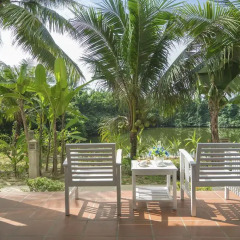 Отель Luna Villa Homestay 3* Стандартный номер с различными типами кроватей фото 6