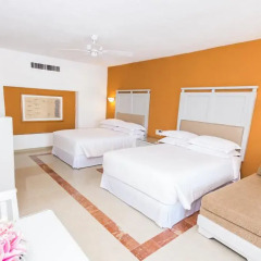 Отель Occidental Costa Cancún All Inclusive 3* Стандартный номер с различными типами кроватей фото 3