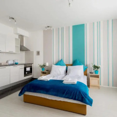 Апартаменты Sun Resort Apartments Студия с различными типами кроватей фото 19