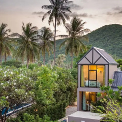 Отель Villa Na Pran, Pool Villa 3* Стандартный номер с различными типами кроватей фото 13