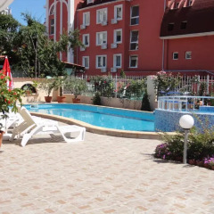Отель Sunny Flower Hotel Болгария, Солнечный берег - отзывы, цены и фото номеров - забронировать отель Sunny Flower Hotel онлайн бассейн фото 3