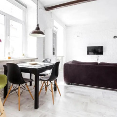 Гостиница Spacious Loft na Sovetskoy Апартаменты разные типы кроватей фото 19