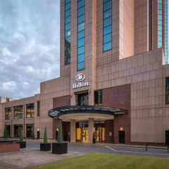 Отель Hilton Glasgow вид на фасад