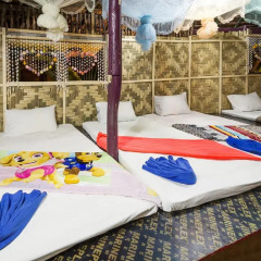 Leaf House Bungalow - Hostel Кровать в общем номере с двухъярусной кроватью фото 7