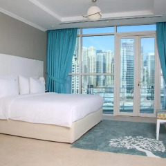 Отель Jannah Marina Bay Suites Улучшенная студия с различными типами кроватей фото 2