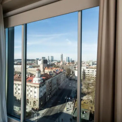 Отель Novotel Vilnius Centre 4* Стандартный номер с различными типами кроватей фото 4