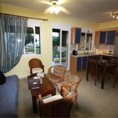 Отель Beachfront Barbati Villas комната для гостей фото 4