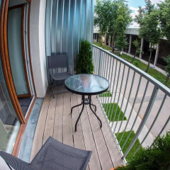 Отель Microloft Near the Vilnius Center Вильнюс балкон
