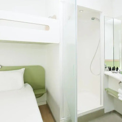 Отель Ibis Budget Hamburg St. Pauli Messe Германия, Гамбург - отзывы, цены и фото номеров - забронировать отель Ibis Budget Hamburg St. Pauli Messe онлайн ванная