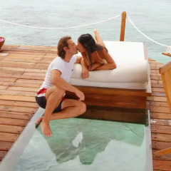 Отель Adaaran Prestige Water Villas Медупару бассейн фото 2