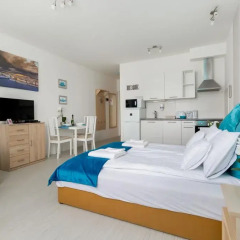Апартаменты Sun Resort Apartments Студия с различными типами кроватей фото 4