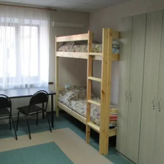 Хостел 4&4 Кровать в общем номере фото 16