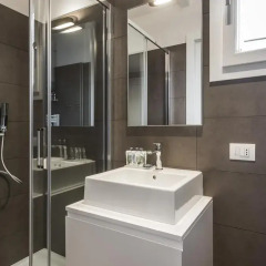 Отель MyPlace Riviera Ponti Romani Италия, Падуя - отзывы, цены и фото номеров - забронировать отель MyPlace Riviera Ponti Romani онлайн ванная фото 2