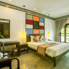 Отель Hoi An Coco River Resort & Spa 4* Номер Делюкс с различными типами кроватей фото 6