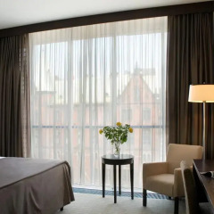 Europeum Hotel 3* Стандартный номер с двуспальной кроватью фото 21
