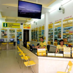 Yellow Hotel Нячанг интерьер отеля