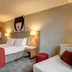 FourSide Hotel & Suites Vienna 4* Студия с различными типами кроватей фото 3